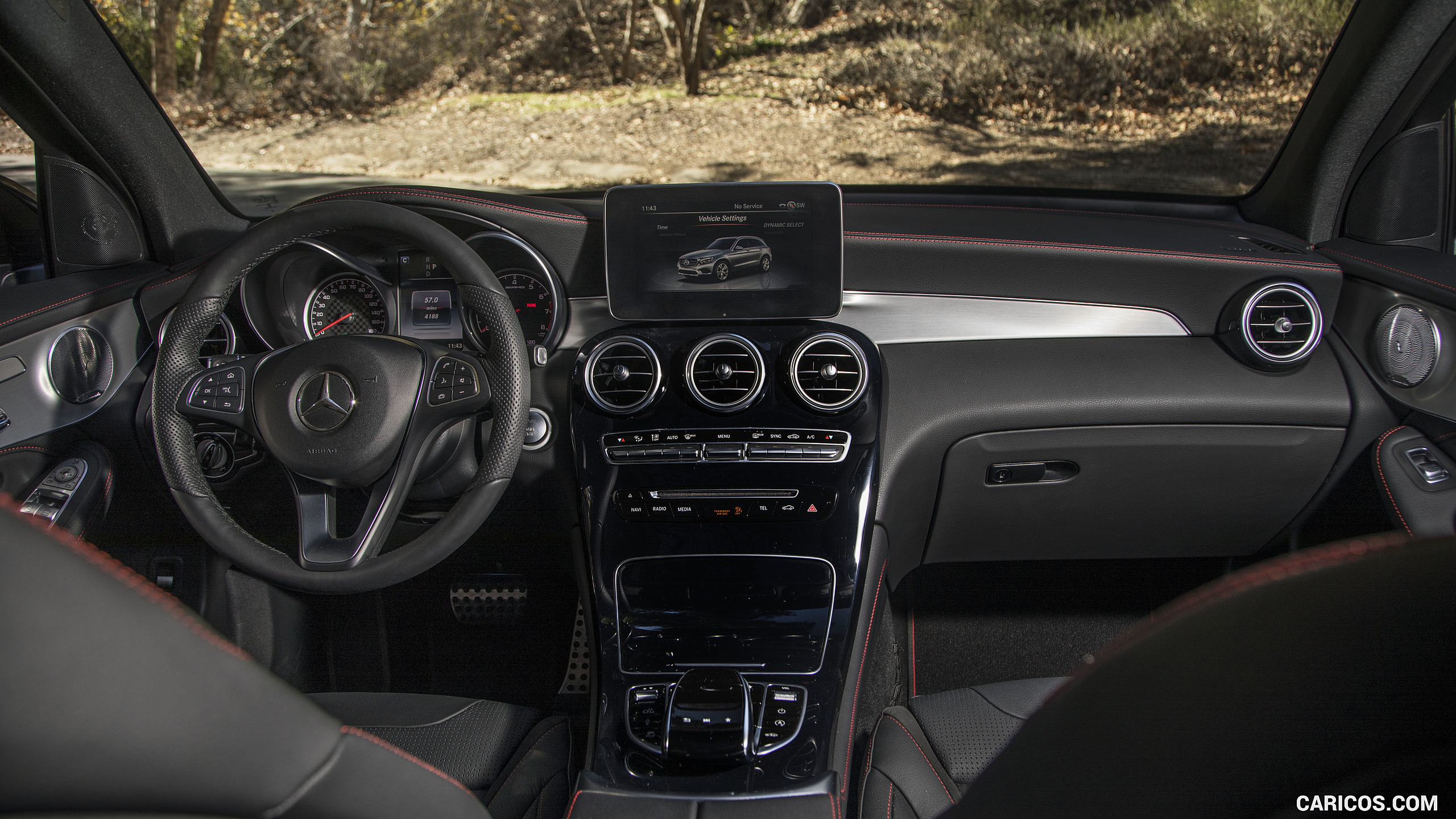 2017 Mercedes AMG GLC 43 US Spec Interior Cockpit Caricos