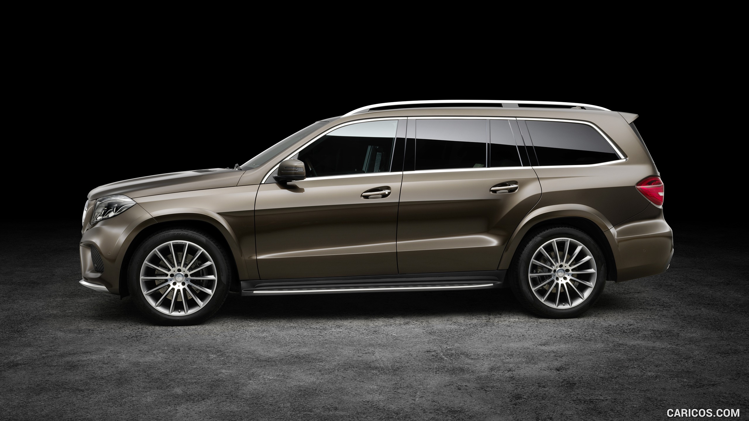 Mercedes Benz Gls Matic Amg Line Color Citrine Brown