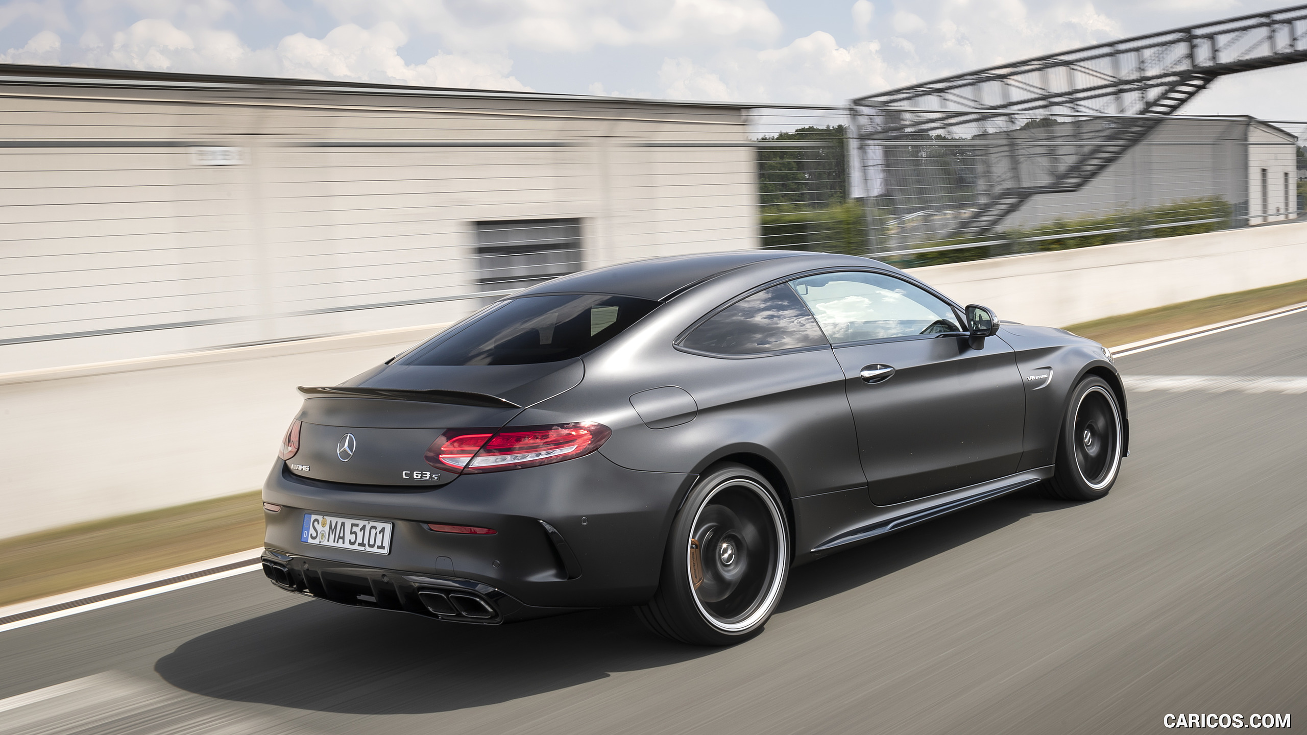 2019 Mercedes AMG C 63 S Coupe Color Designo Graphite Gray Magno