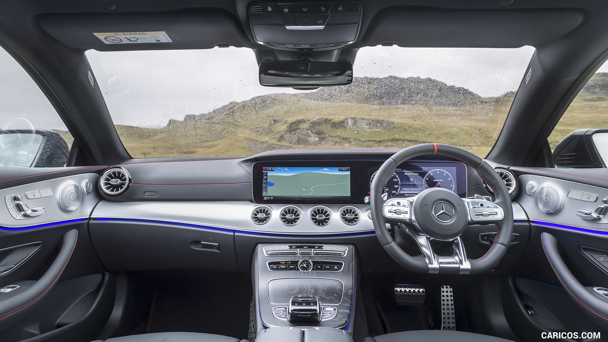 Mercedes Amg E Coupe Uk Spec Interior Cockpit Caricos