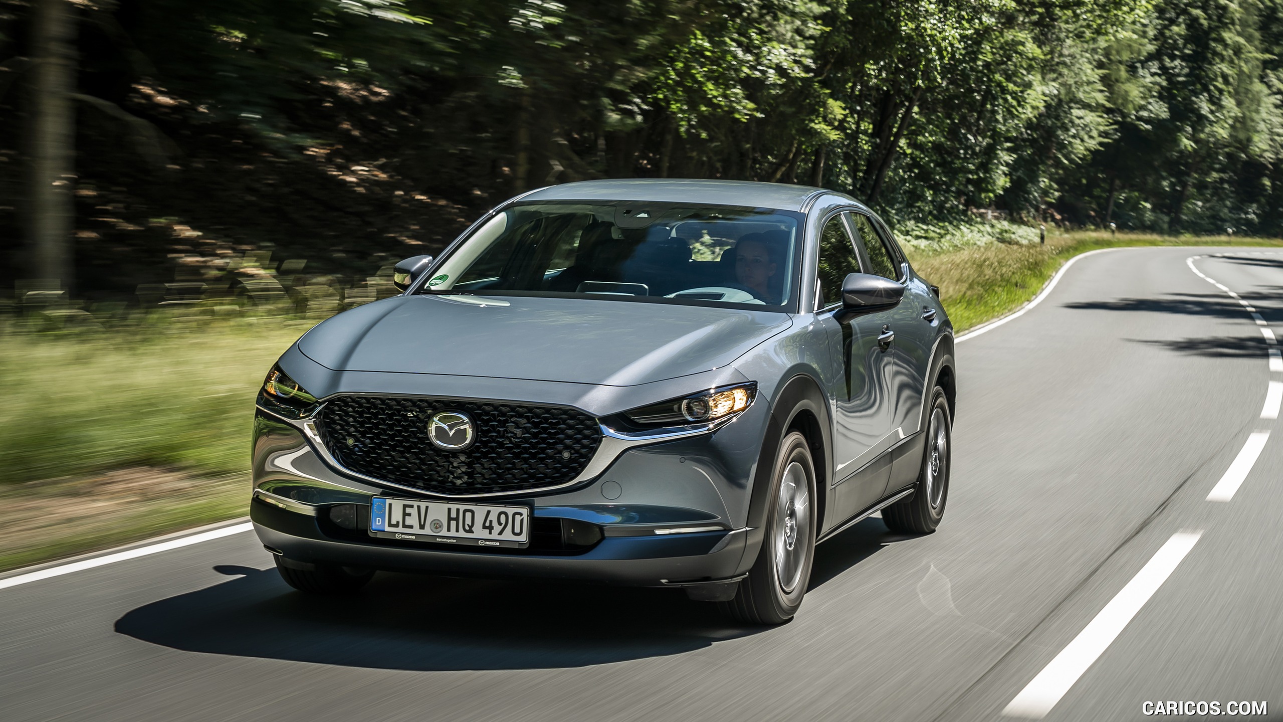 2020 Mazda CX 30 Color Polymetal Grey Front Caricos