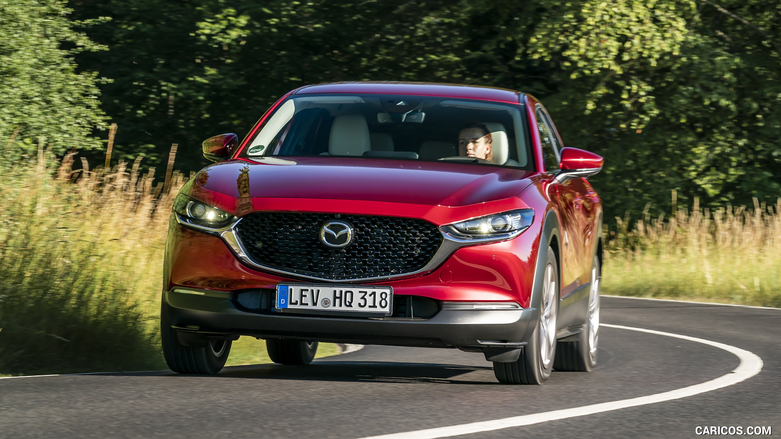 2020 Mazda CX 30 Color Soul Red Crystal Front Caricos