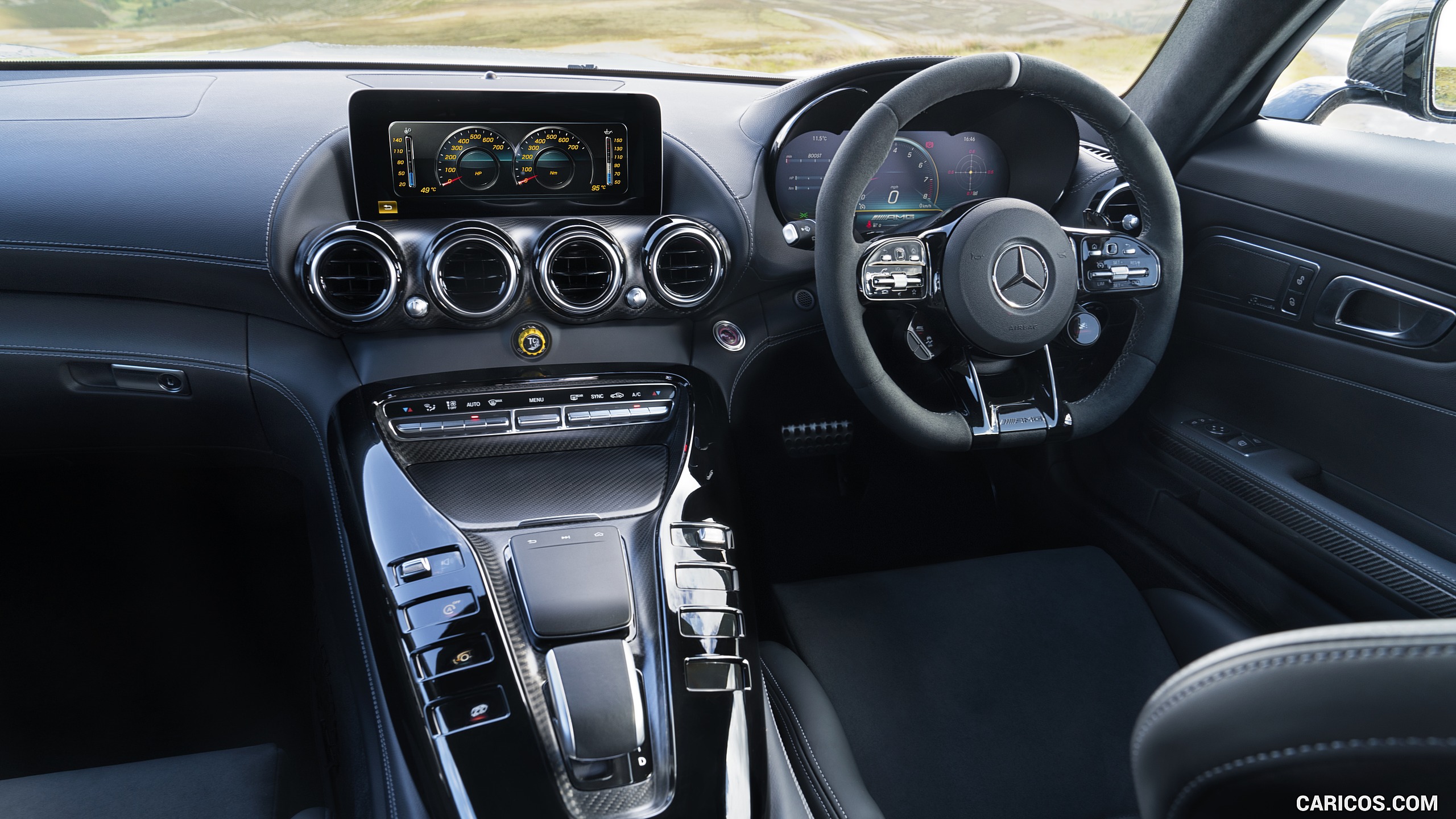 Mercedes Amg Gt R Pro Uk Spec Interior Cockpit Caricos