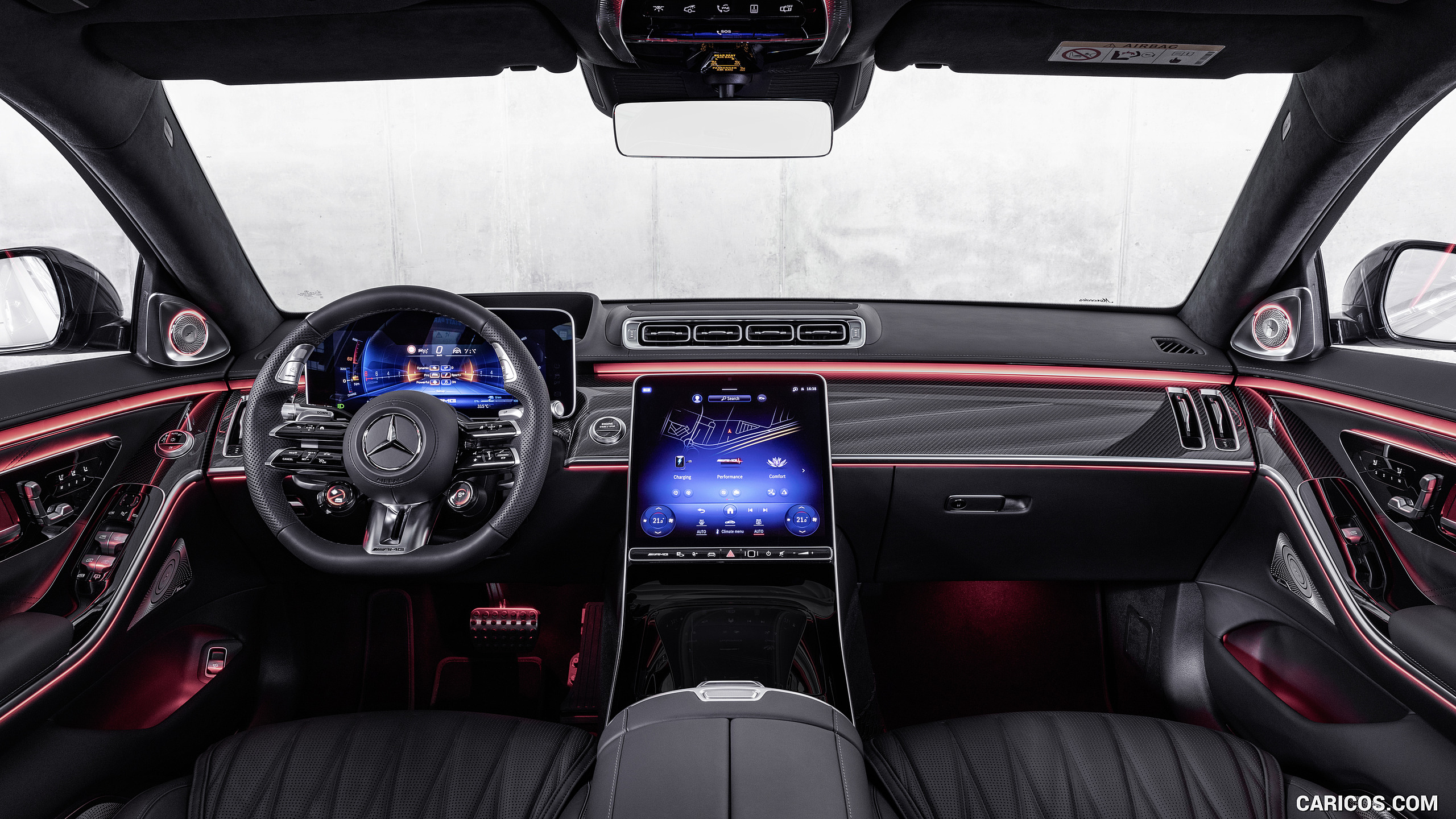 2023 Mercedes AMG S 63 E PERFORMANCE Interior Cockpit Caricos