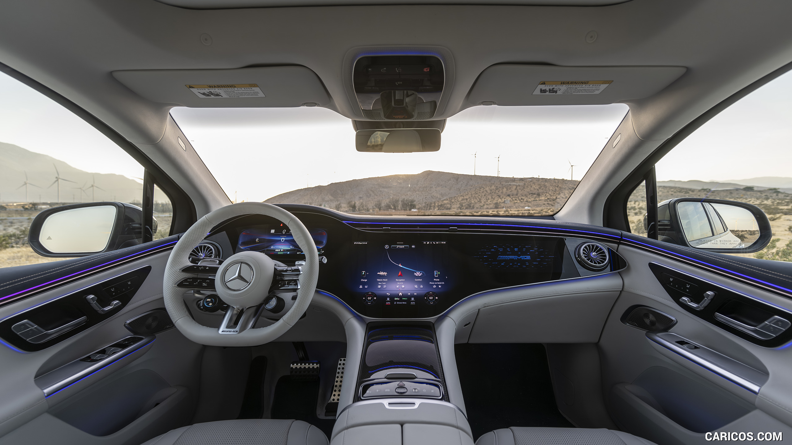 2024 Mercedes AMG EQE 53 SUV US Spec Interior Cockpit Caricos