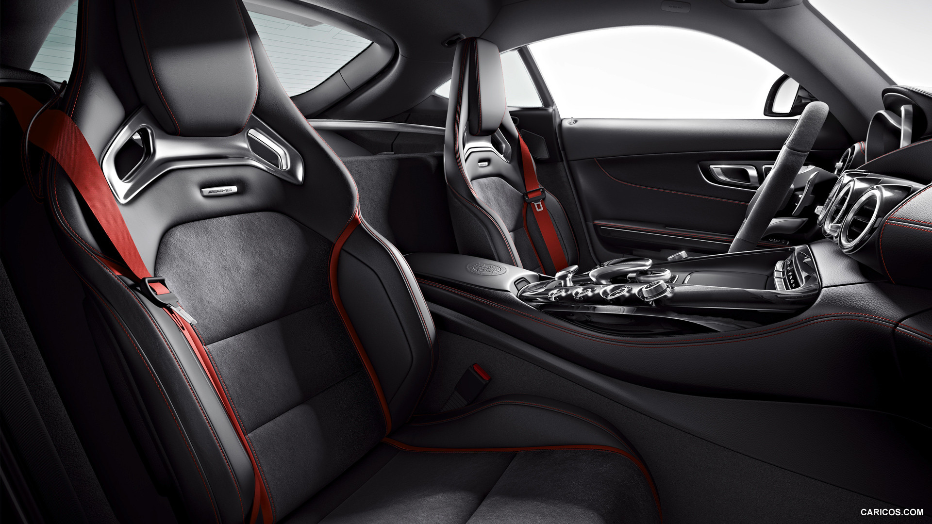  - AMG Performance Seats (Nappa Leather / DINAMICA Microfibre Black) - Interior, #8 of 13