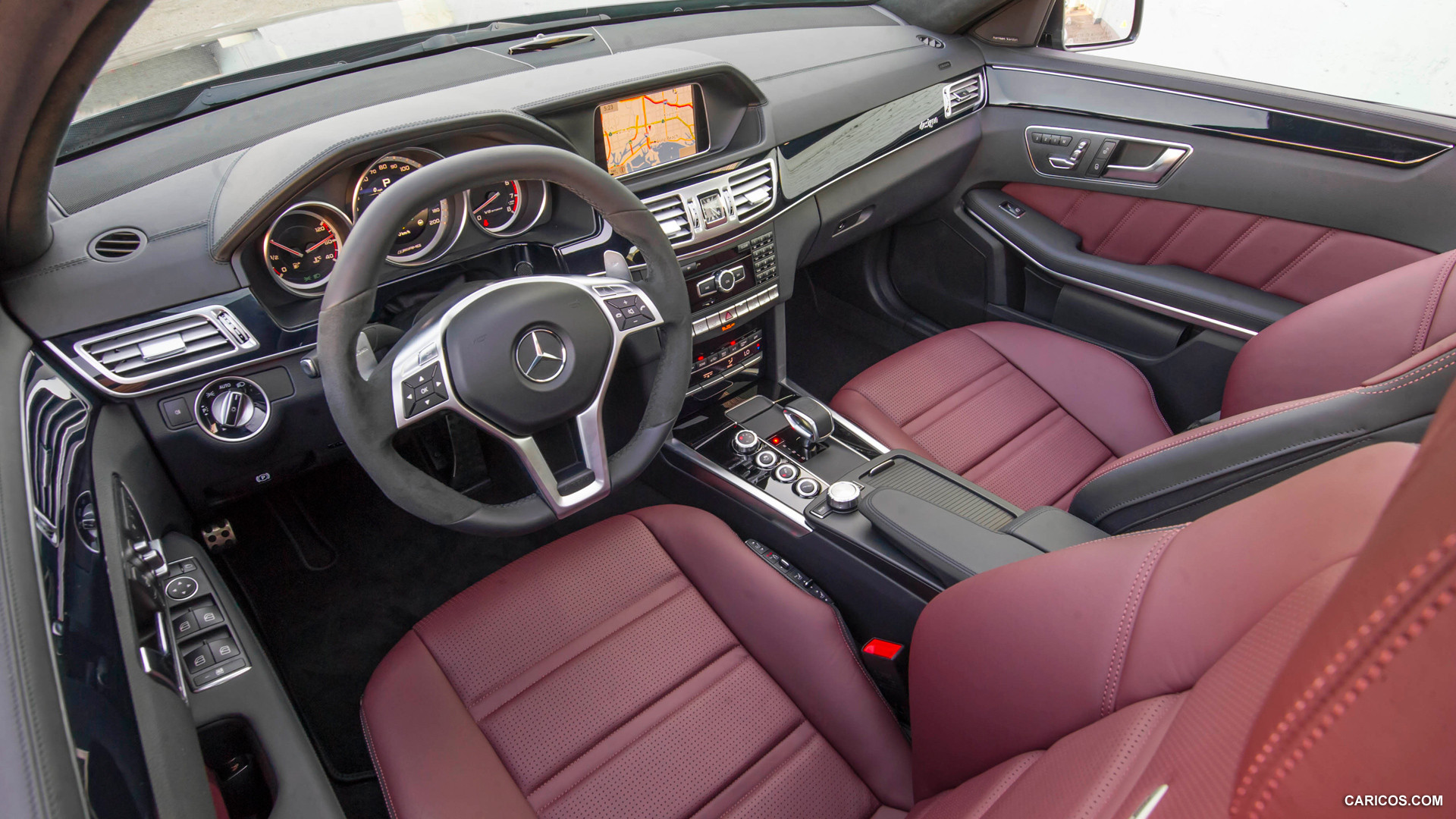 2014 Mercedes-Benz E 63 AMG S-Model Sedan (US Version) - Interior, #10 of 27