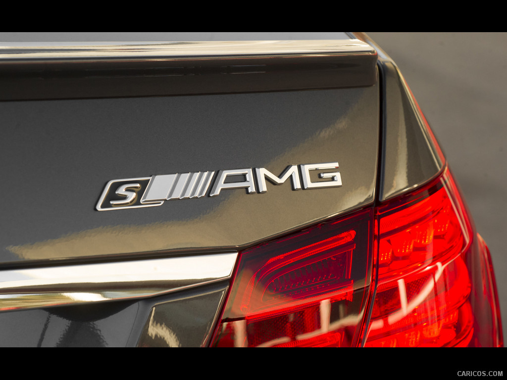  2014 Mercedes-Benz E 63 AMG S-Model Sedan (US Version) - Badge