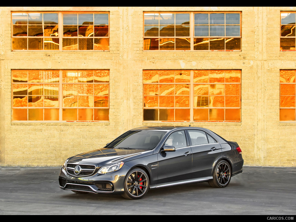  2014 Mercedes-Benz E 63 AMG S-Model Sedan (US Version) - Front