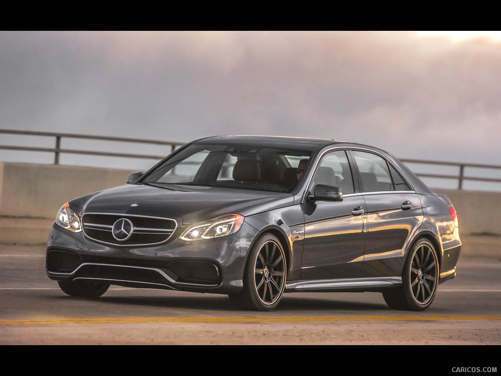  2014 Mercedes-Benz E 63 AMG S-Model Sedan (US Version) - Front