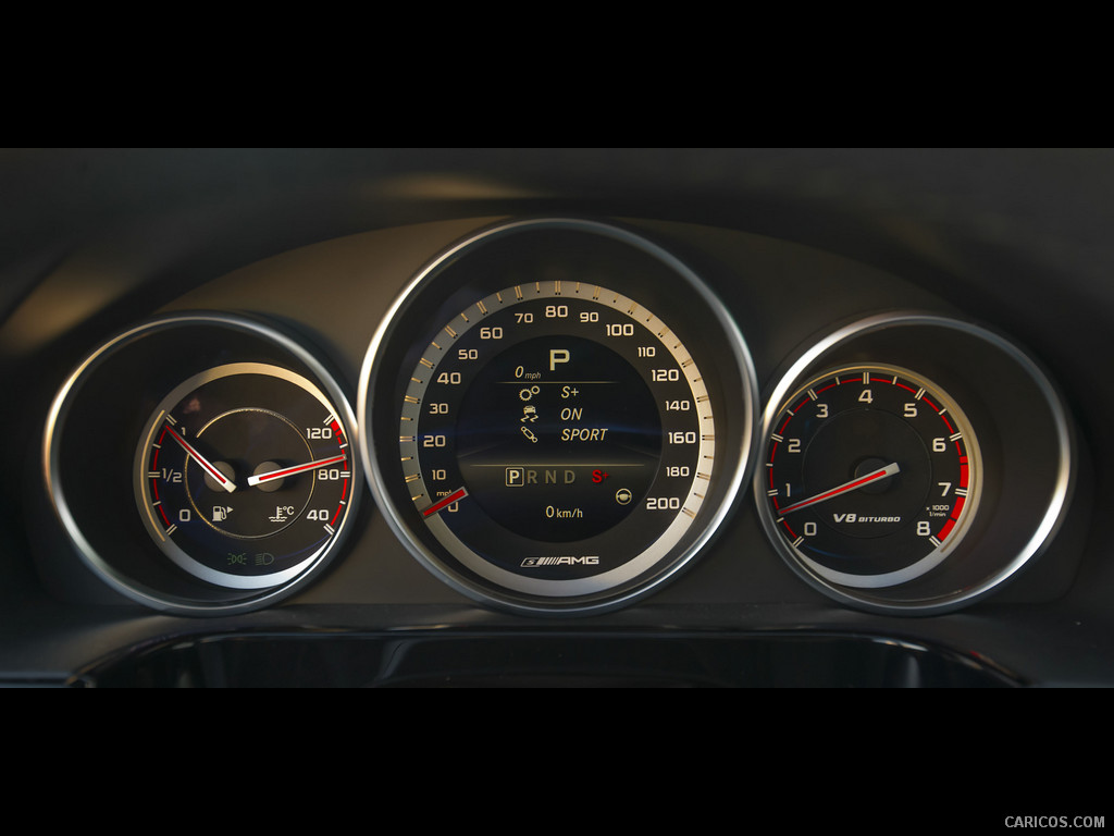  2014 Mercedes-Benz E 63 AMG S-Model Sedan (US Version) - Instrument Cluster