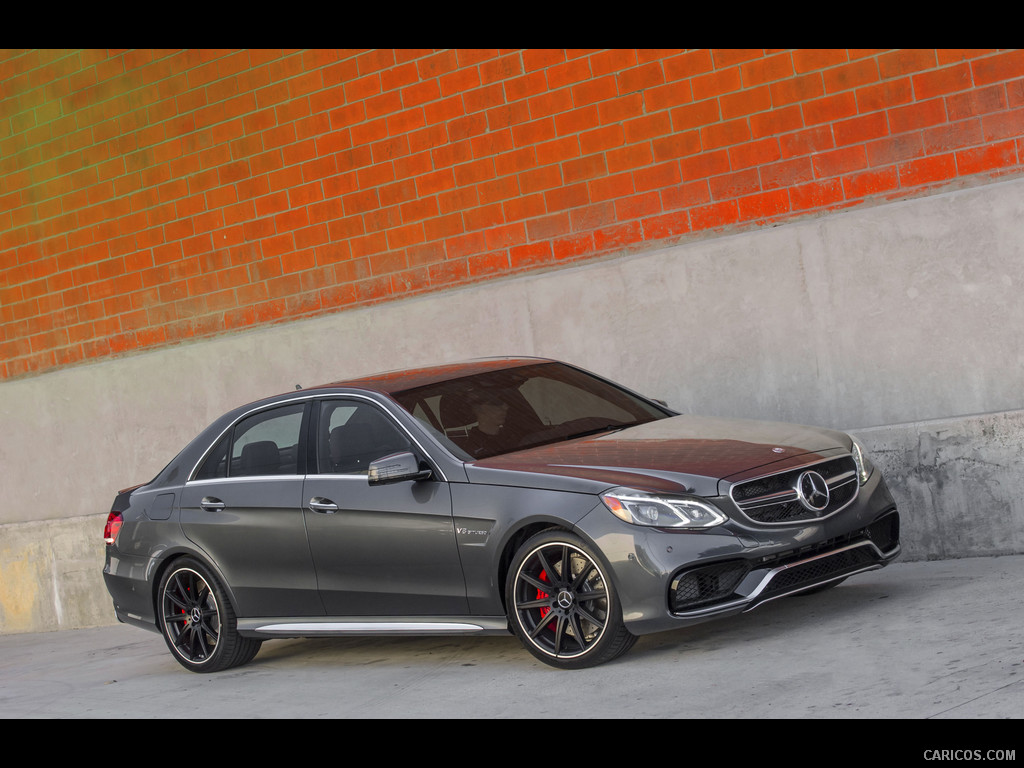  2014 Mercedes-Benz E 63 AMG S-Model Sedan (US Version) - Side