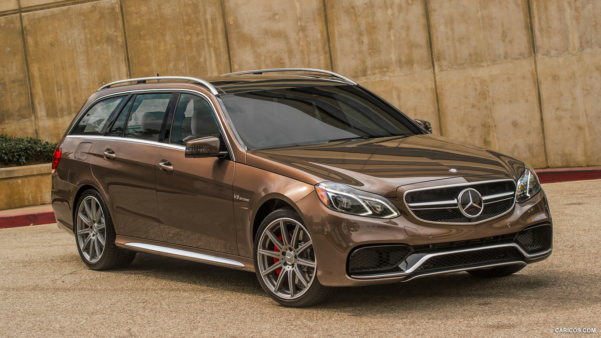  2014 Mercedes-Benz E 63 AMG S-Model Wagon (US Version) - Front, #15 of 27