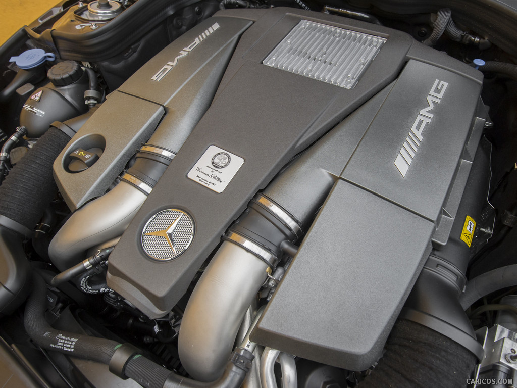  2014 Mercedes-Benz E 63 AMG S-Model Wagon (US Version) - Engine