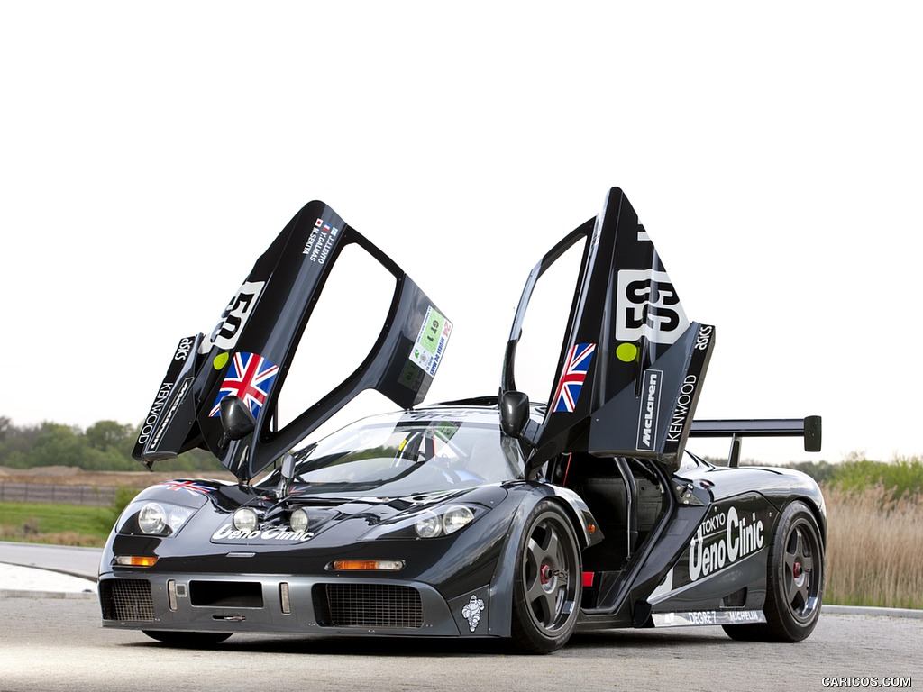 1998 McLaren F1 GTR - Doors Up - Front