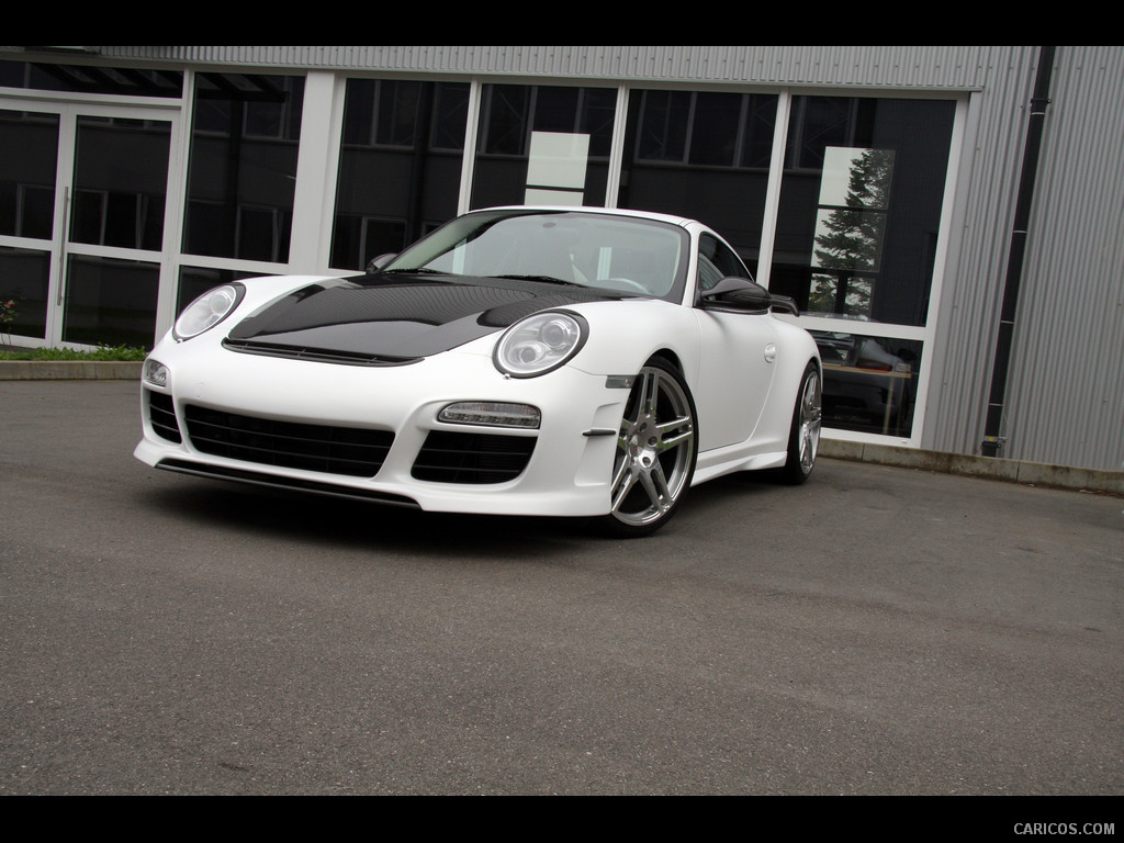 2009 Mansory Porsche 911 Carrera White - Front