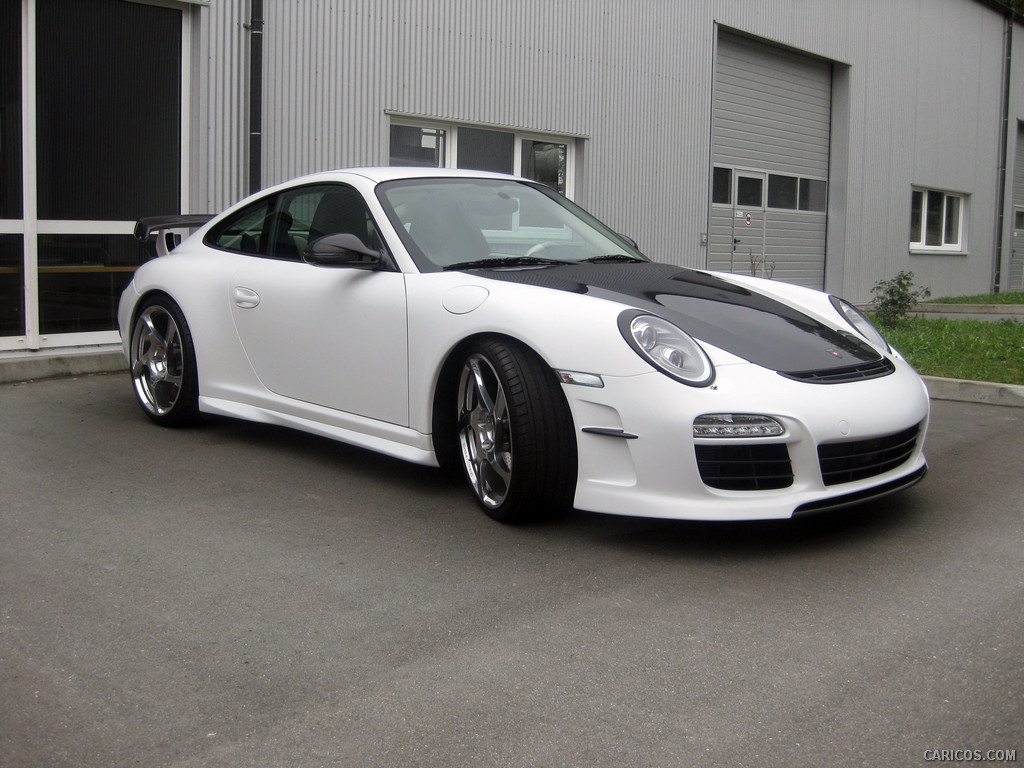 2009 Mansory Porsche 911 Carrera White - Front