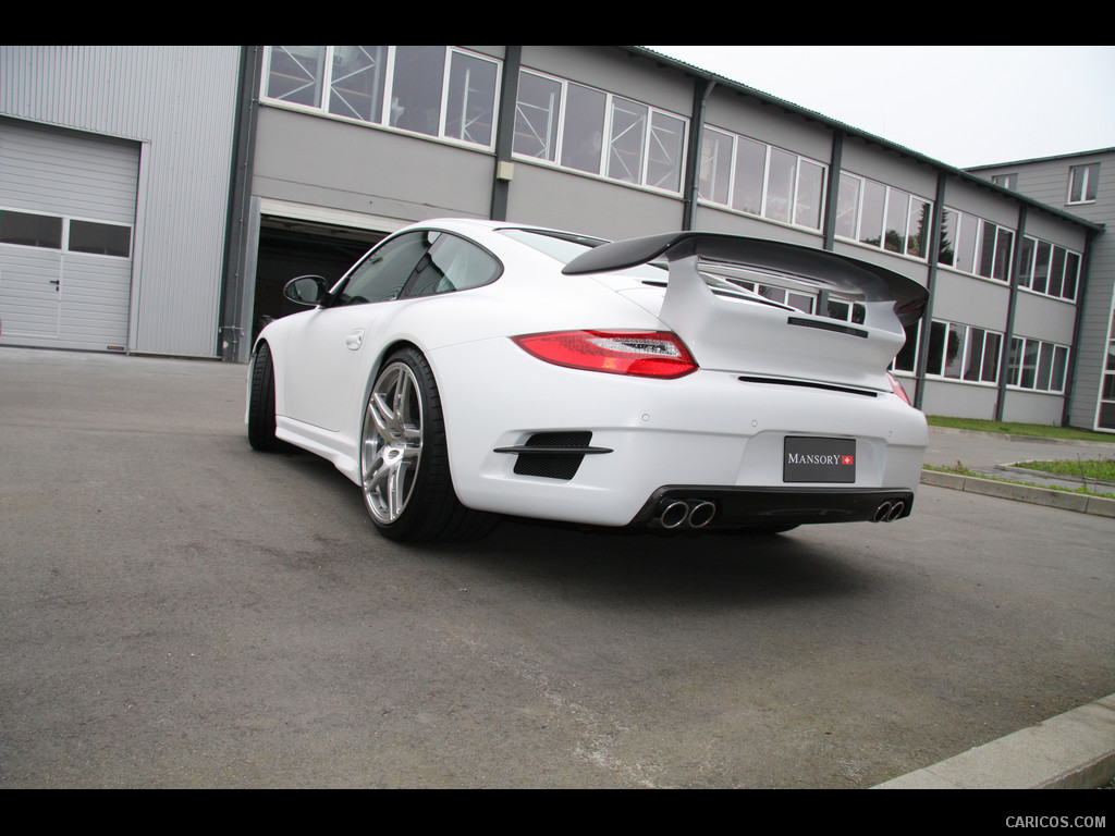 2009 Mansory Porsche 911 Carrera White - Rear