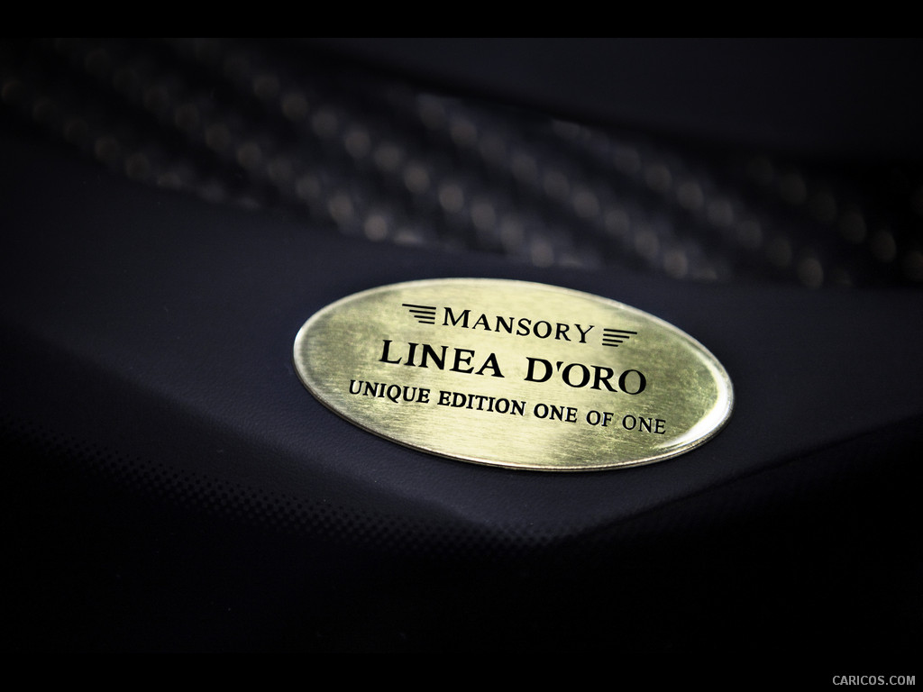 2010 Mansory Bugatti Veyron LINEA Vincerò d’Oro   - Badge