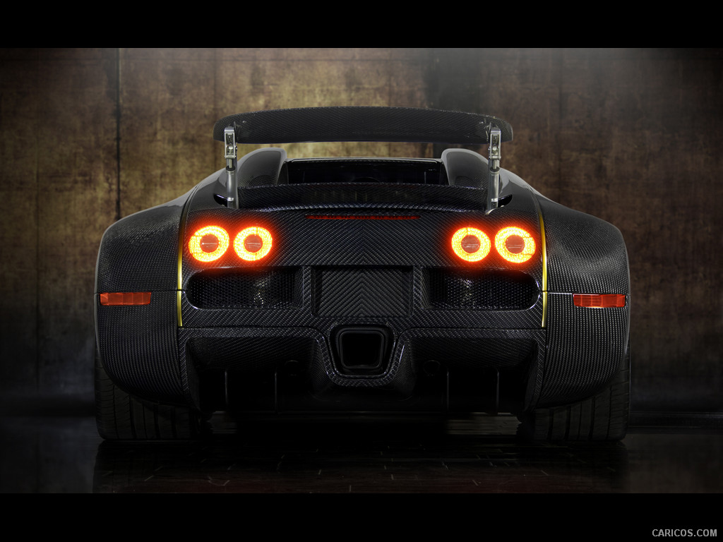 2010 Mansory Bugatti Veyron LINEA Vincerò d’Oro   - Rear