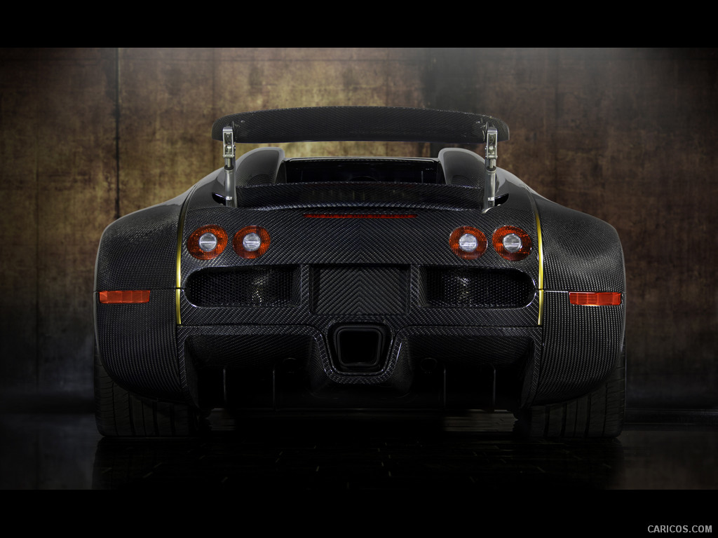 2010 Mansory Bugatti Veyron LINEA Vincerò d’Oro   - Rear