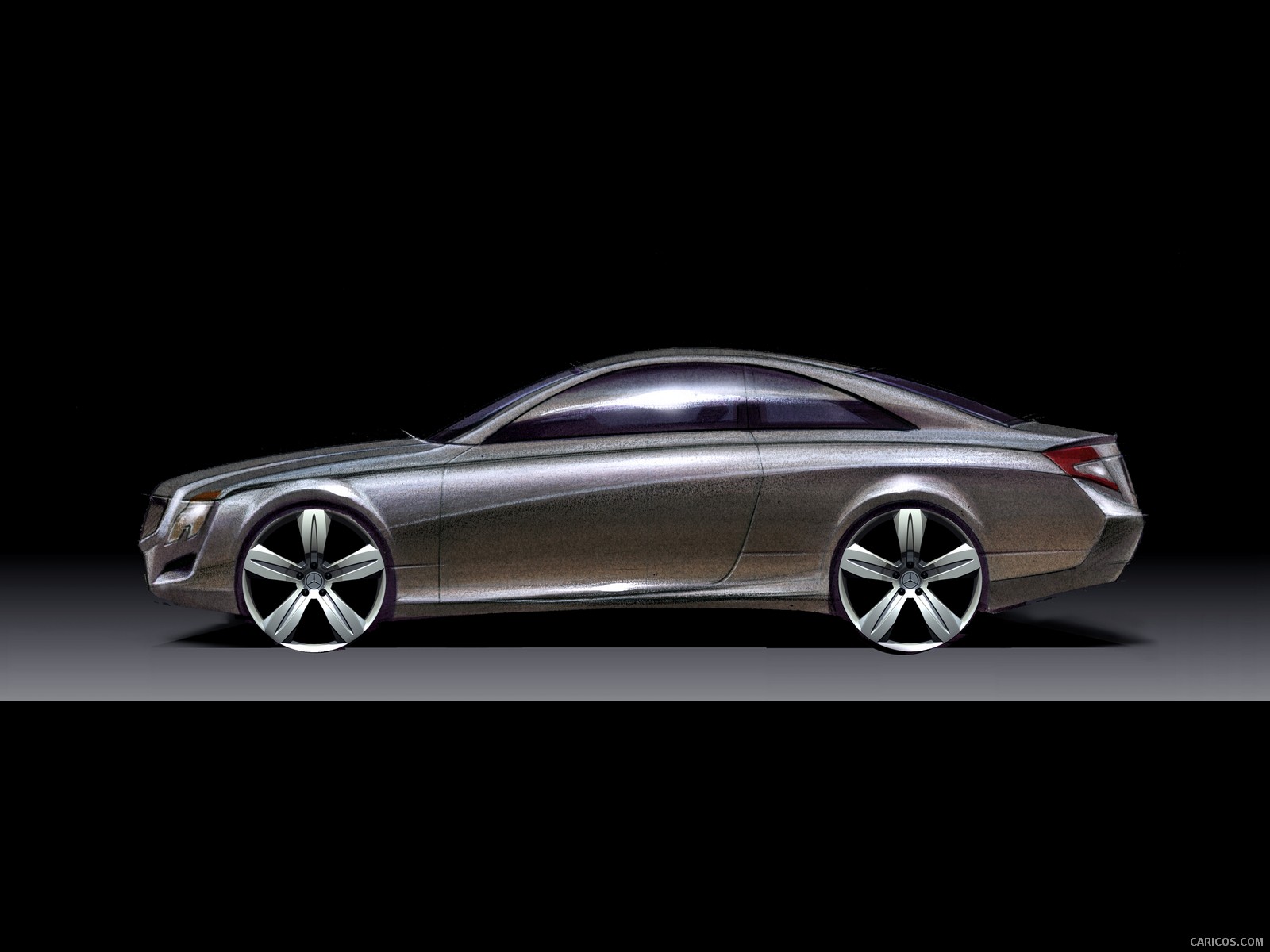2010 Mercedes-Benz E-Class Coupe  - Design Sketch, #155 of 213