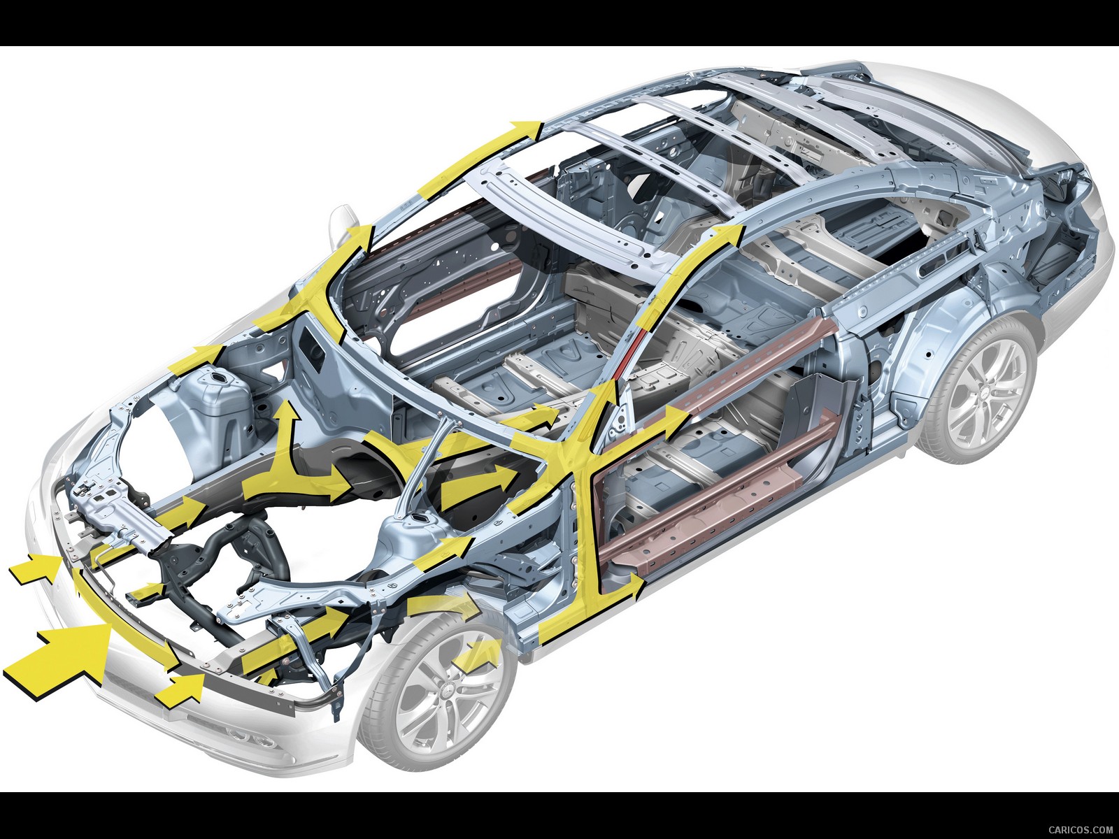 2010 Mercedes-Benz E-Class Coupe  - Technical Drawing, #179 of 213
