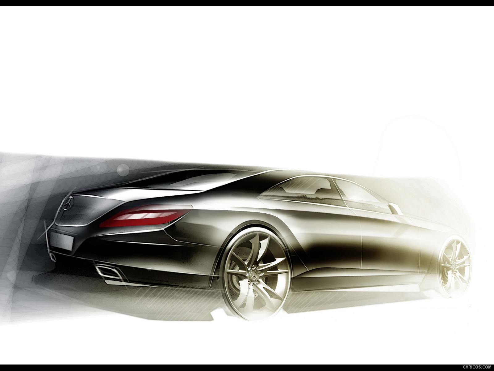 2010 Mercedes-Benz E-Class Sedan  - Design Sketch, #179 of 261