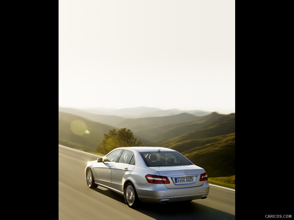 2010 Mercedes-Benz E-Class Sedan  - Rear Left Quarter View Photo