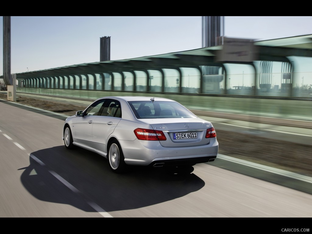 2010 Mercedes-Benz E-Class Sedan  - Rear Left Quarter View Photo