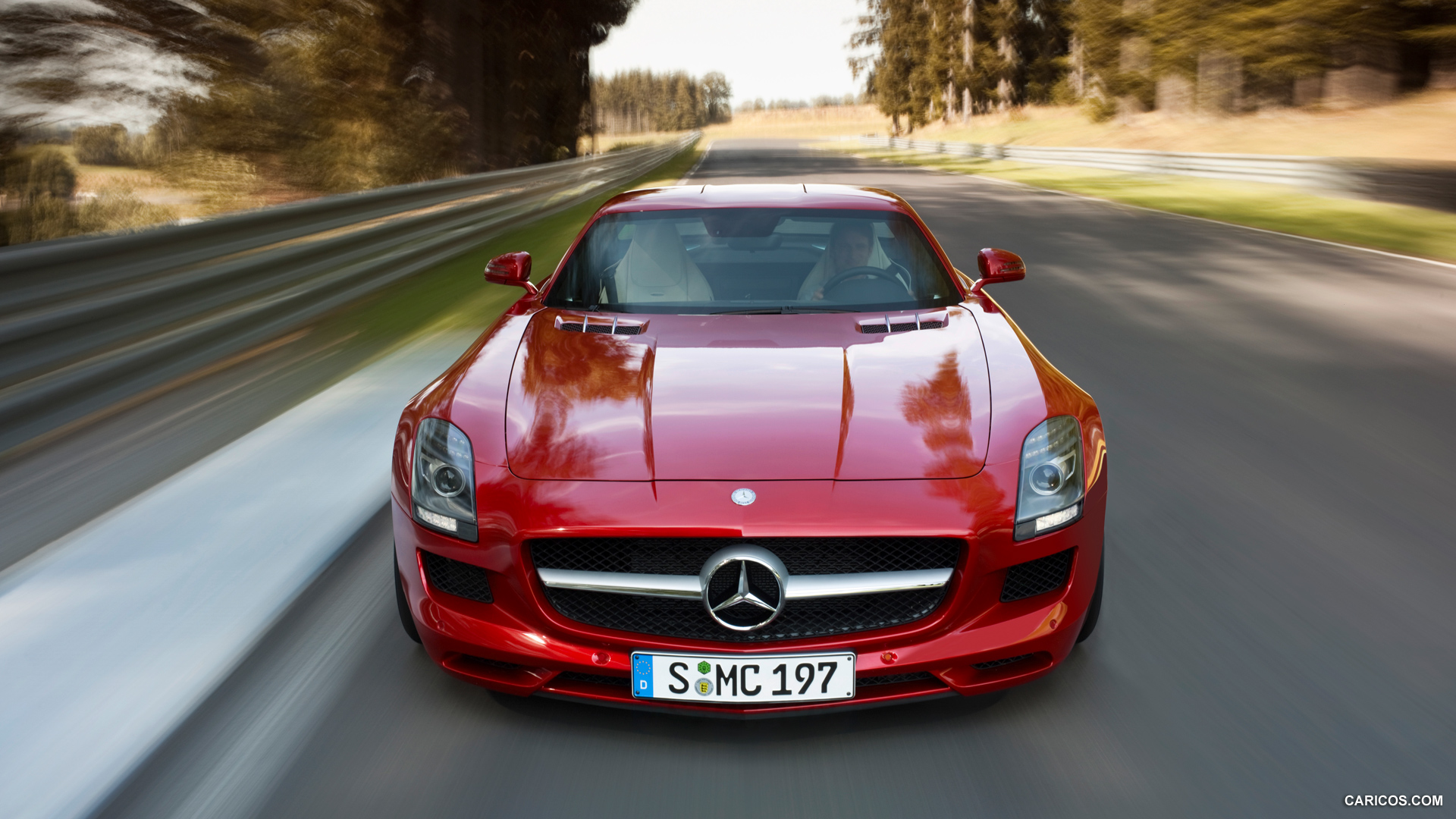 2010 Mercedes-Benz SLS AMG Gullwing  - Front Angle , #8 of 148