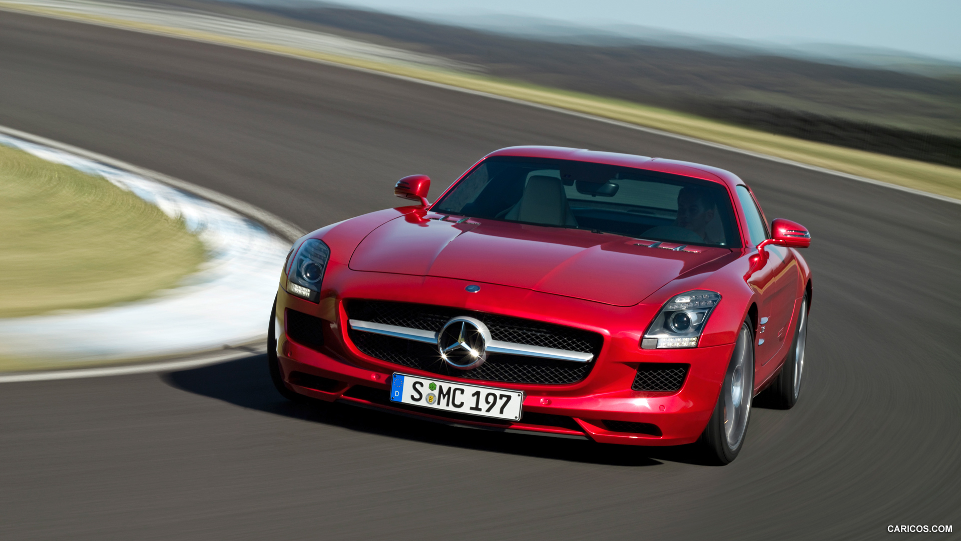 2010 Mercedes-Benz SLS AMG Gullwing  - Front Angle , #11 of 148