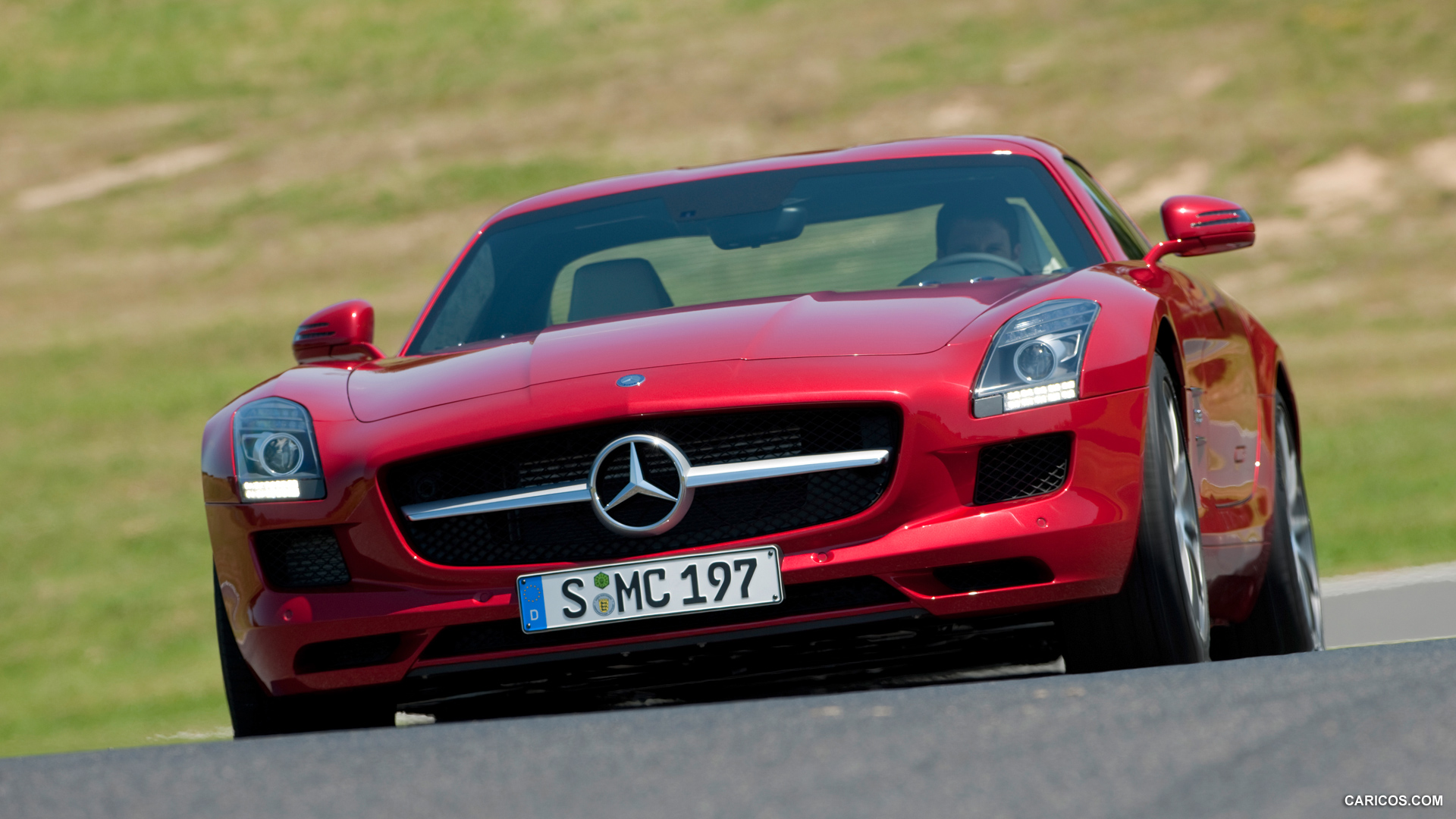 2010 Mercedes-Benz SLS AMG Gullwing  - Front Angle , #37 of 148