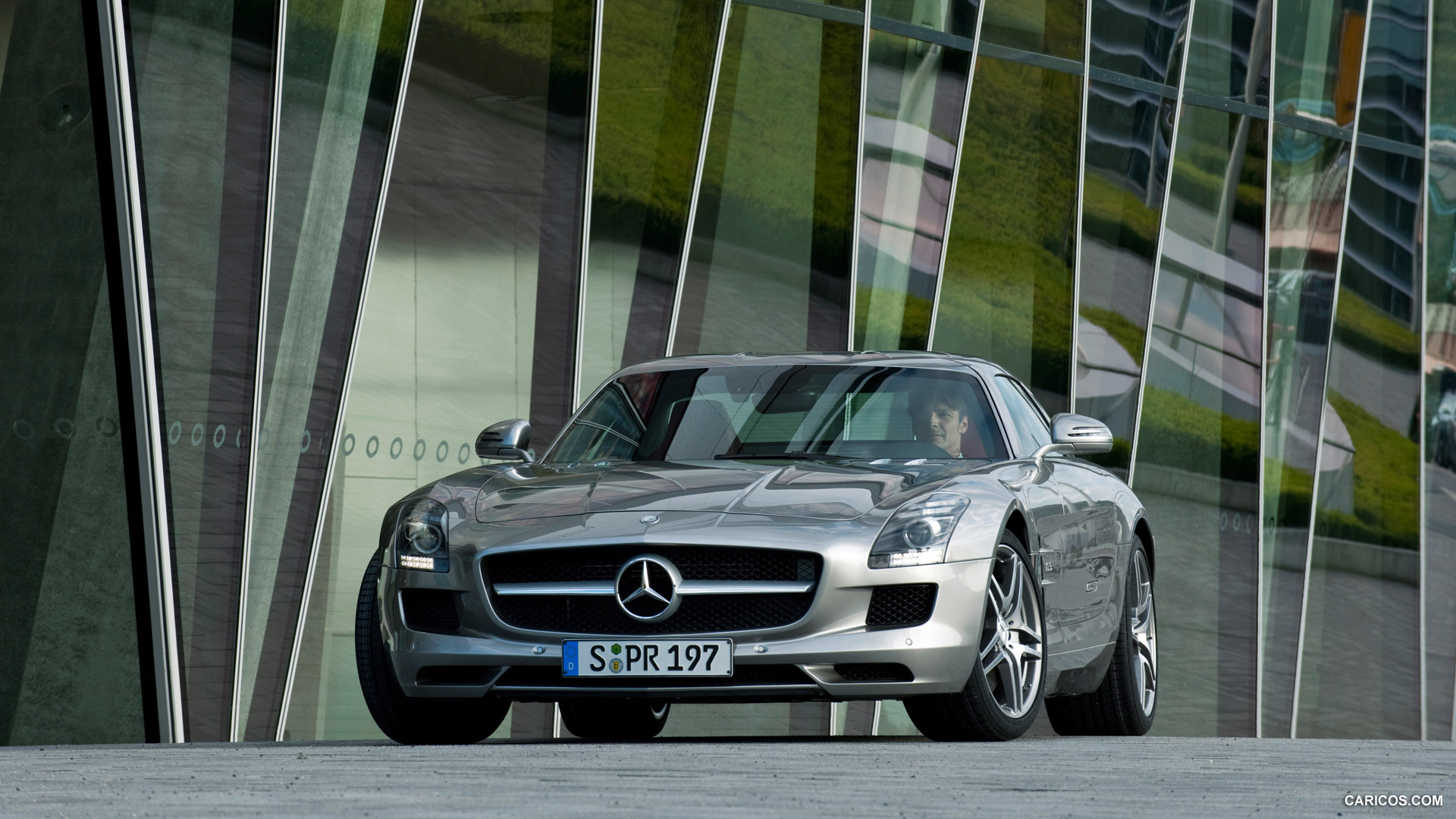 2010 Mercedes-Benz SLS AMG Gullwing  - Front Angle , #55 of 148