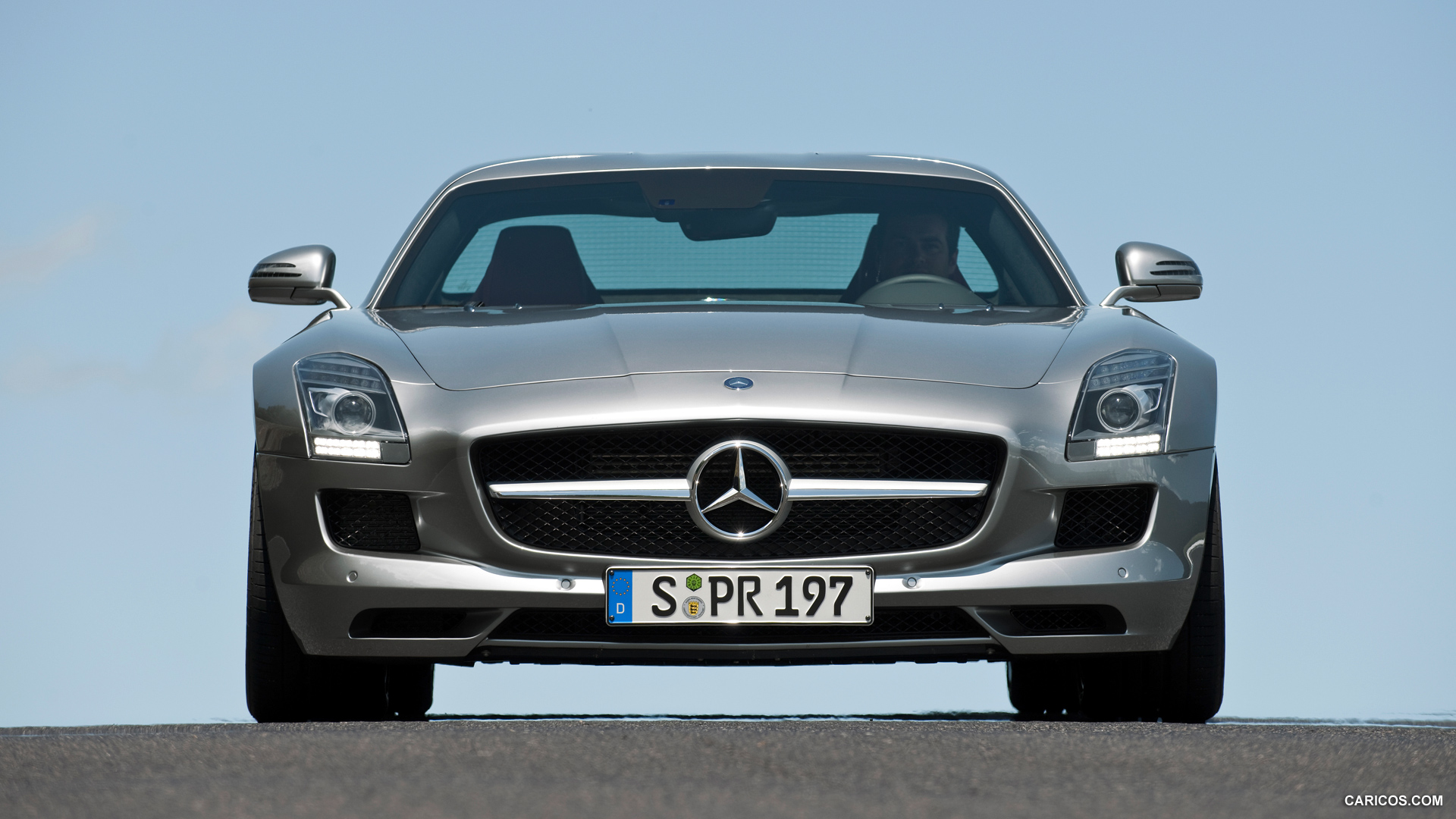 2010 Mercedes-Benz SLS AMG Gullwing  - Front Angle , #76 of 148