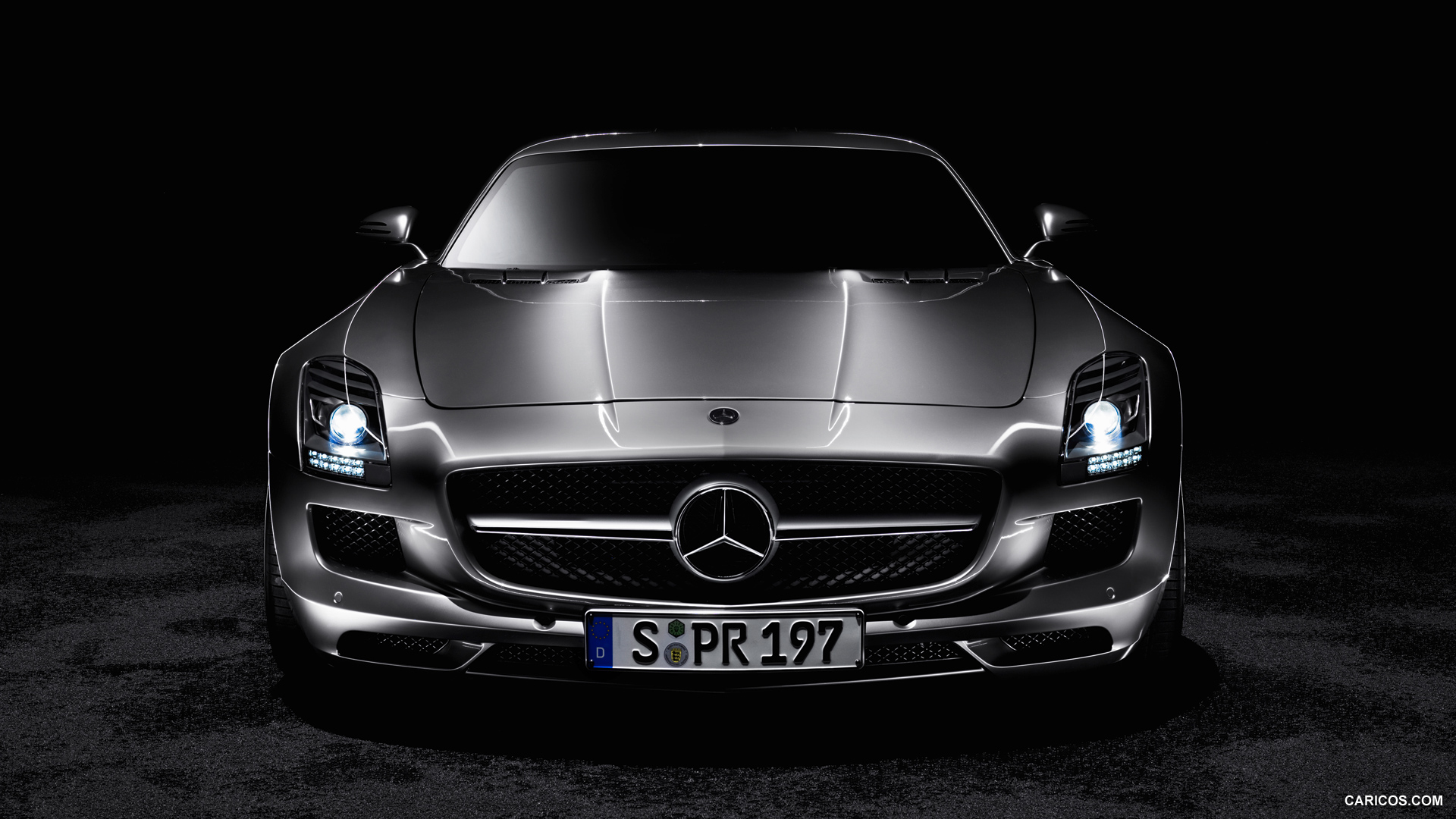 2010 Mercedes-Benz SLS AMG Gullwing  - Front Angle , #134 of 148