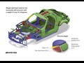 2010 Mercedes-Benz SLS AMG Gullwing  - Technical Drawing