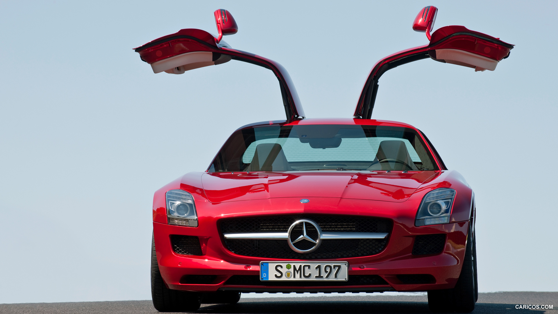 2010 Mercedes-Benz SLS AMG Gullwing - Doors Open - Front Angle , #20 of 148