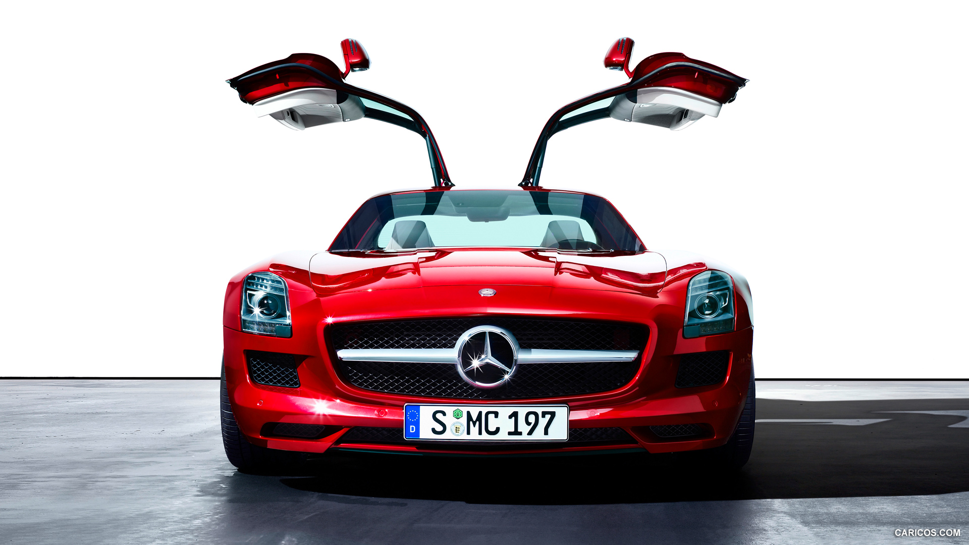 2010 Mercedes-Benz SLS AMG Gullwing - Doors Open - Front Angle , #33 of 148