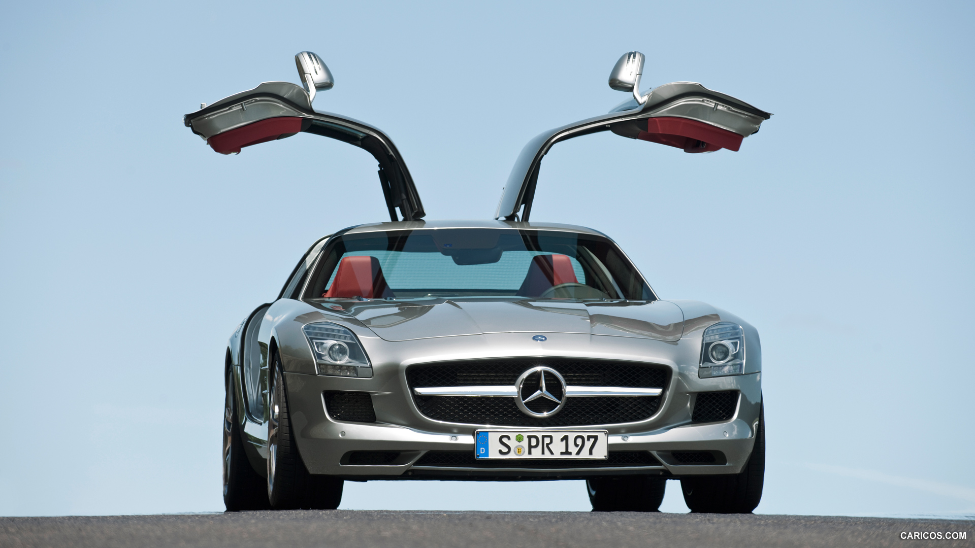 2010 Mercedes-Benz SLS AMG Gullwing - Doors Open - Front Angle , #75 of 148