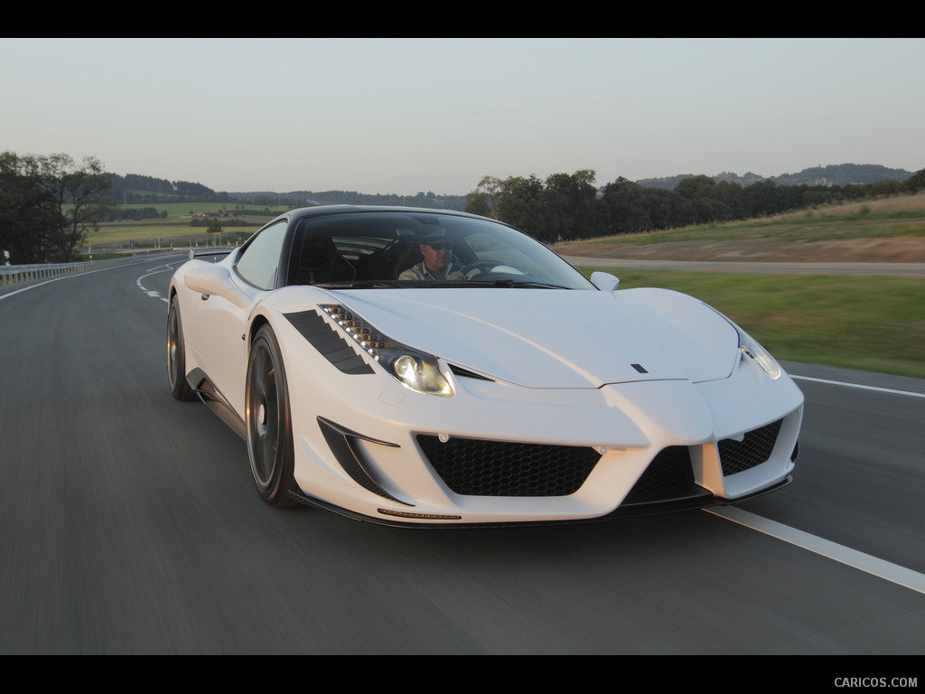 2011 Mansory Siracusa based on Ferrari 458 Italia  - Front