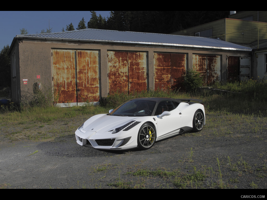 2011 Mansory Siracusa based on Ferrari 458 Italia  - Front