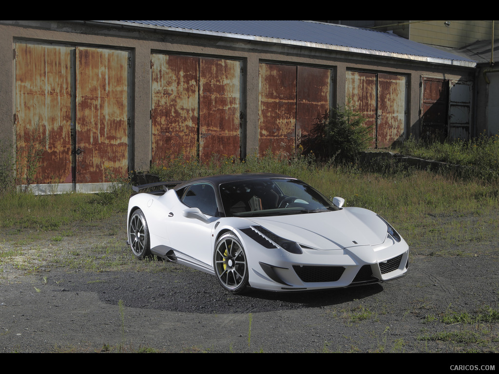 2011 Mansory Siracusa based on Ferrari 458 Italia  - Front