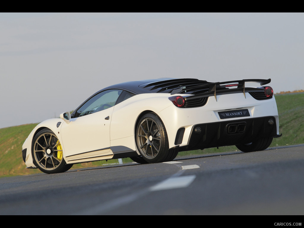 2011 Mansory Siracusa based on Ferrari 458 Italia  - Rear