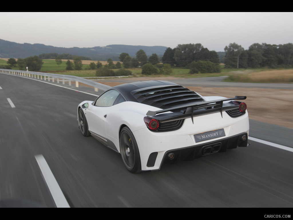 2011 Mansory Siracusa based on Ferrari 458 Italia  - Rear