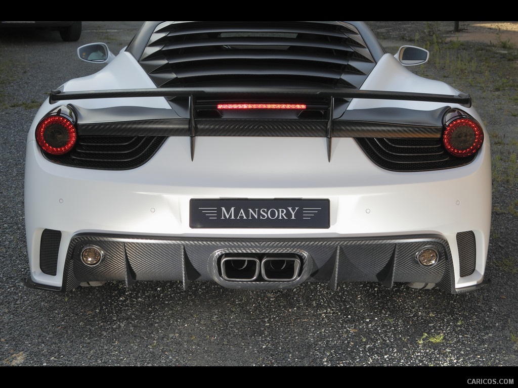 2011 Mansory Siracusa based on Ferrari 458 Italia  - Rear