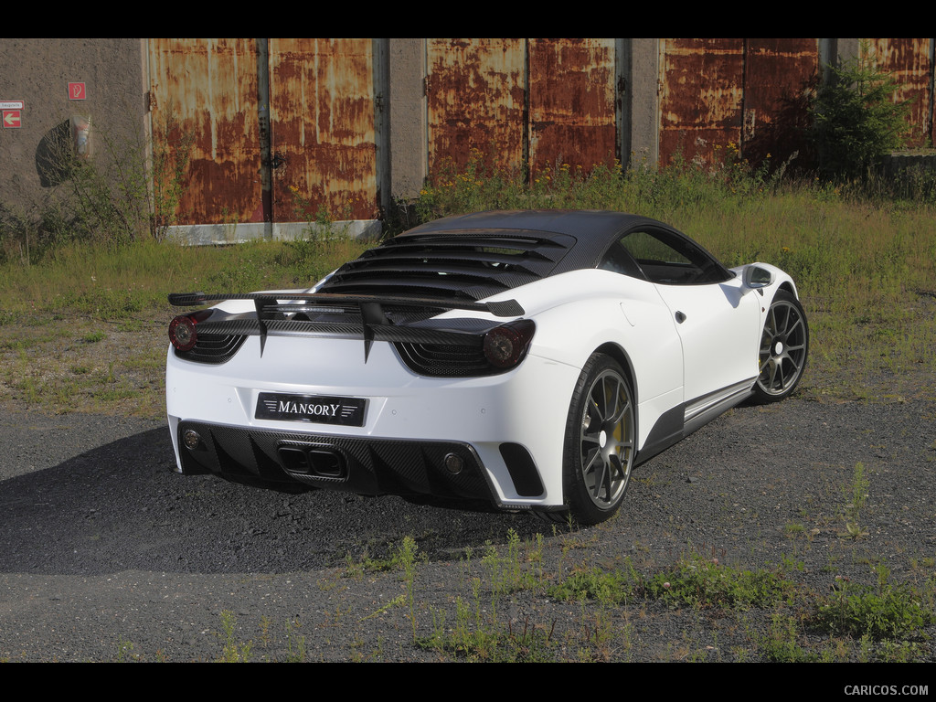 2011 Mansory Siracusa based on Ferrari 458 Italia  - Rear