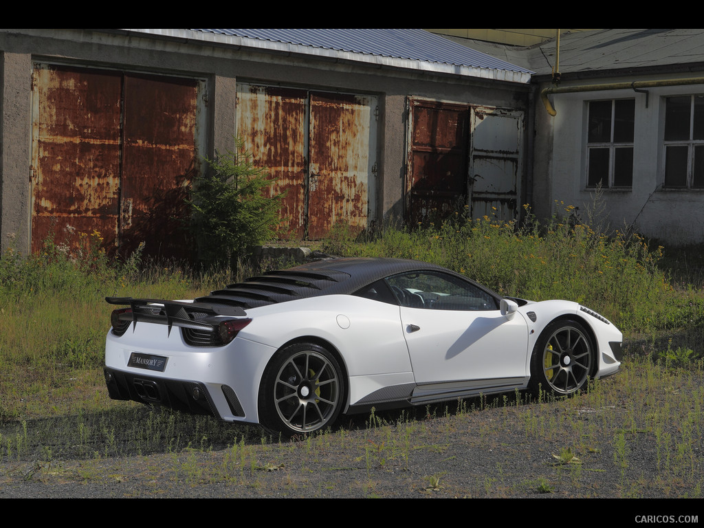 2011 Mansory Siracusa based on Ferrari 458 Italia  - Side