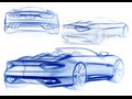 2011 Maserati GranCabrio  - Design Sketch