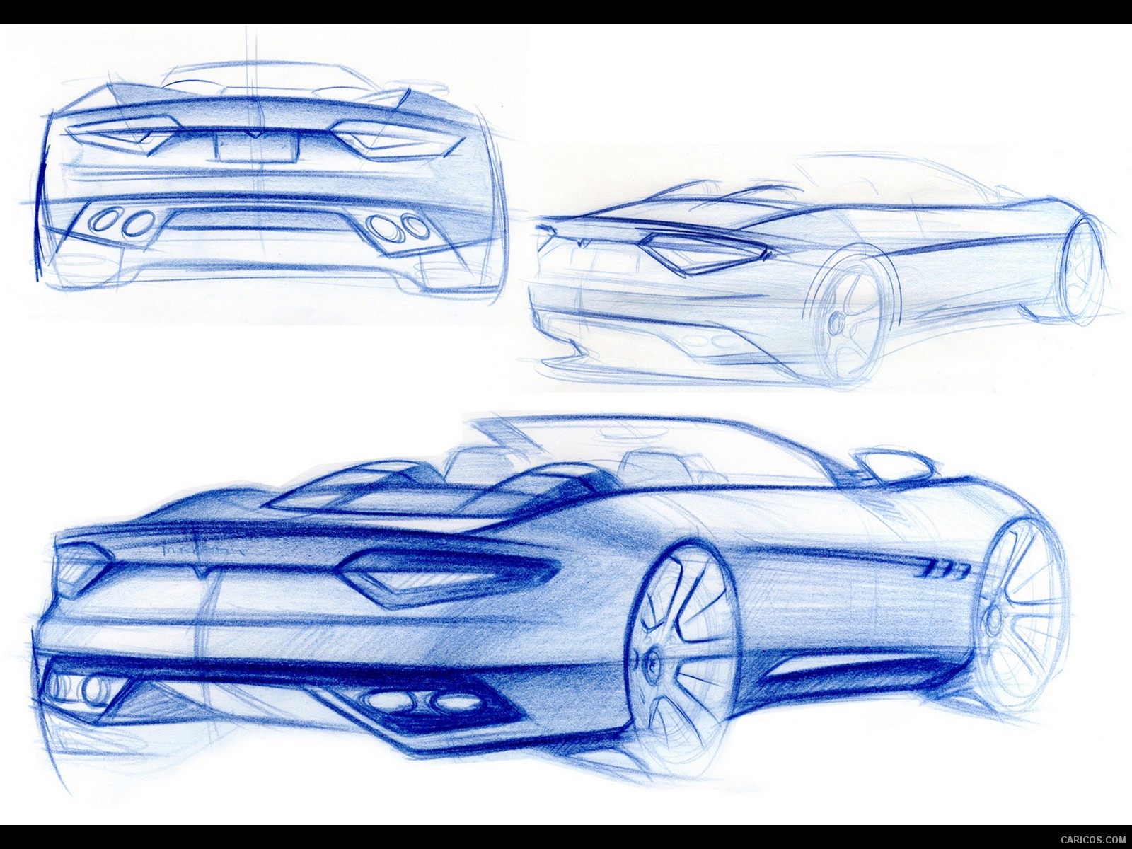 2011 Maserati GranCabrio  - Design Sketch, #57 of 59
